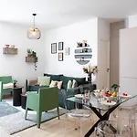 L52 Staywiz Us - 2bdr Massena Central, 2 Min From The Ac Apartmán Nice