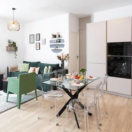 L52 2bdr Massena Central, 2 Min From The Ac Апартаменты Ницца